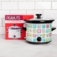 thumbnail image 7 of Uncanny Brands Peanuts Snoopy & Woodstock 2 Quart Slow Cooker, 7 of 7