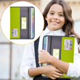 thumbnail image 3 of Clearance Sale! 1PC Accordion File Organizer, 13-Pocket Expanding Folder with Zipper & Labels, PP Plastic, for Office & Home, (13.8x10.6x1.4in, Green), 3 of 8