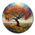 thumbnail image 2 of Designart "Dancing Baobab Tree II" Botanical Oversized Wall Clock, 2 of 6