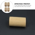 thumbnail image 4 of USHOBE 4 Pcs Bouchons en Liège pour Instruments Accessoires d'Instruments de Musique Ronds Kaki, 4 of 8