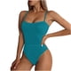 thumbnail image 1 of Traje de baño de una pieza con honda cómoda para mujer Traje de baño elegante Bikini OAVQHLG3B Store lin121212, 1 of 4