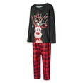 thumbnail image 3 of Fiomva Christmas Pajamas for Family 2023 Family Christmas Pjs Matching Sets Plaid Family Christmas Pajamas Sleepwear, 3 of 10