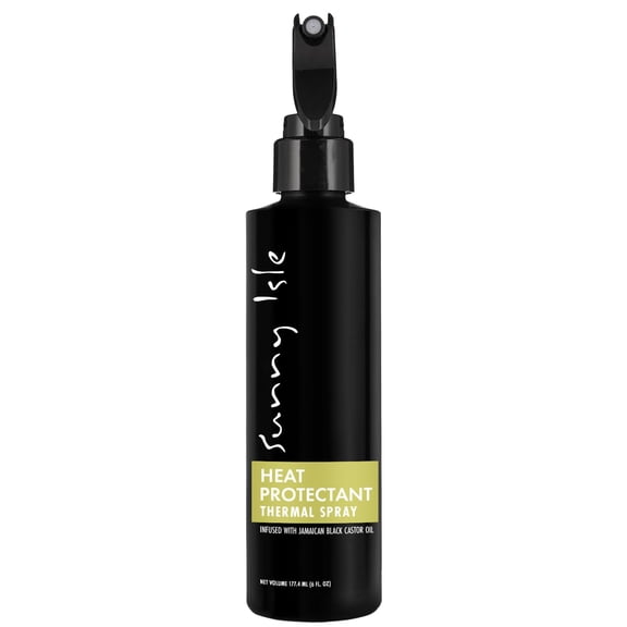 Sunny Isle Shea Coconut Heat Protectant Spray - Shea Butter, Coconut Oil - 6 fl oz