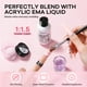 thumbnail image 5 of Kit de uñas acrílicas Glamonade para principiantes con luz UV y purpurina, 5 of 9