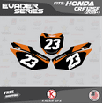 thumbnail image 3 of Kalair GFX Graphics Kit for Honda CRF125F (2019-2023) Evader Series, 3 of 5