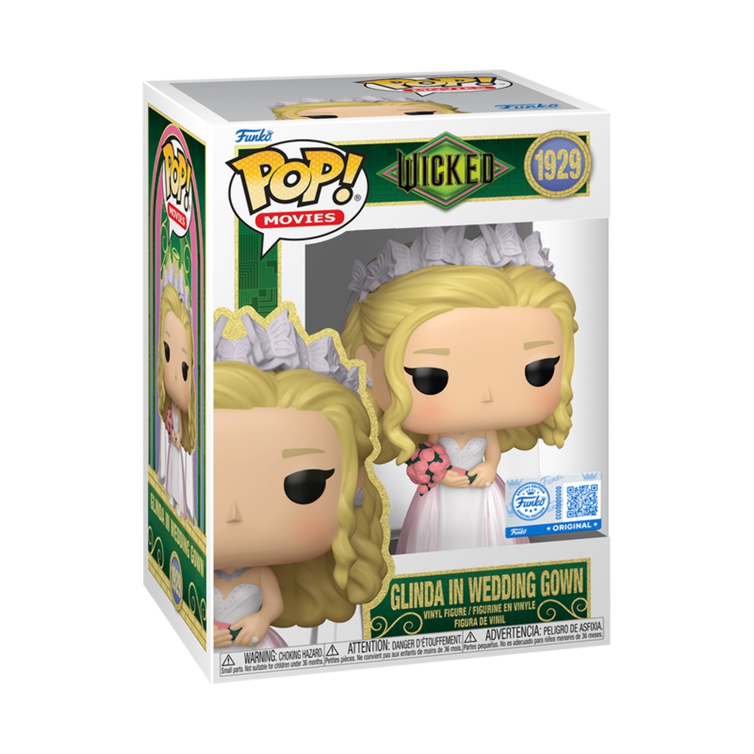Funko Pop! Movies Wicked: Glinda in Wedding Gown Exclusive # 1929
