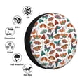 thumbnail image 4 of Naloa Colorful Butterfly PVC Leather Spare Tire Wheel Cover for Car Truck SUV Camper Trailer Universal Fit many size16 inch, 4 of 6