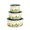 Lily of valley, variant on Food Storage Containers with Lids, 4"/ 5"/ 6" Nesting Bowls Set, Serving Bowls with Lids Set, Pasta Ceramic Bowls Set Decorative Bowl for Soup, Stew, Cereal, Microwave and Oven Safe (Rose)