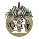 thumbnail image 1 of Placa decorativa personalizada para la puerta principal de madera y placa para la entrada de la casa, cartel de puerta durante todo el año, 1 of 1