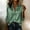 Green, variant on Abtuhar Women Button Shirts Fall Long Sleeve Print Striped Collar Satin Open Front Straight Hem Womens Tops