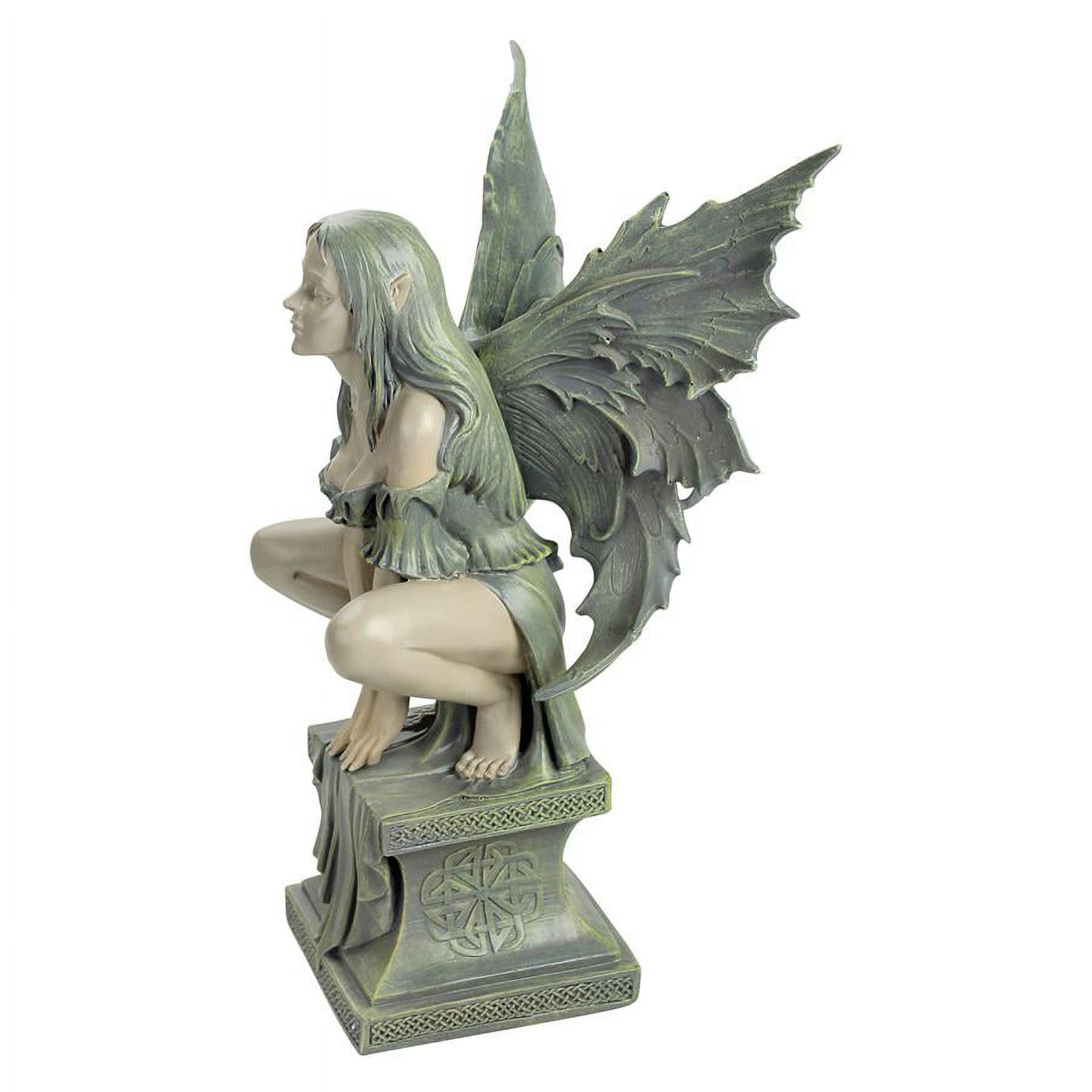 Design Toscano Celtic Fairy's Perilous Perch Garden Statue: Large - image 4 of 4