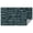 Math Equations Geometry, variant on Math Equations Geometry Tools Green Pattern Rectangle Tablecloth 60"x84",Waterproof Polyester Rectangle Table Cloth, Wipeable Spillproof Polyester Tablecloth for Dining, Camping, Indoor and Outdoor