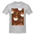 thumbnail image 4 of Bingfone Sloths Need More Coffee Men'S Loose Fit Short-Sleeve Pocket T-Shirt, 4 of 7