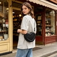 thumbnail image 4 of Heart Shape Crossbody For Solid Shoulder Adjustable Strap Purse Heart Shape Crossbody, 4 of 5