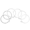 thumbnail image 1 of SHOWERORO 6 Pcs Cordes de Basses Pratiques Cordes de Guitare Électrique Argent Résistant à l'Usure pour Performance, 1 of 8