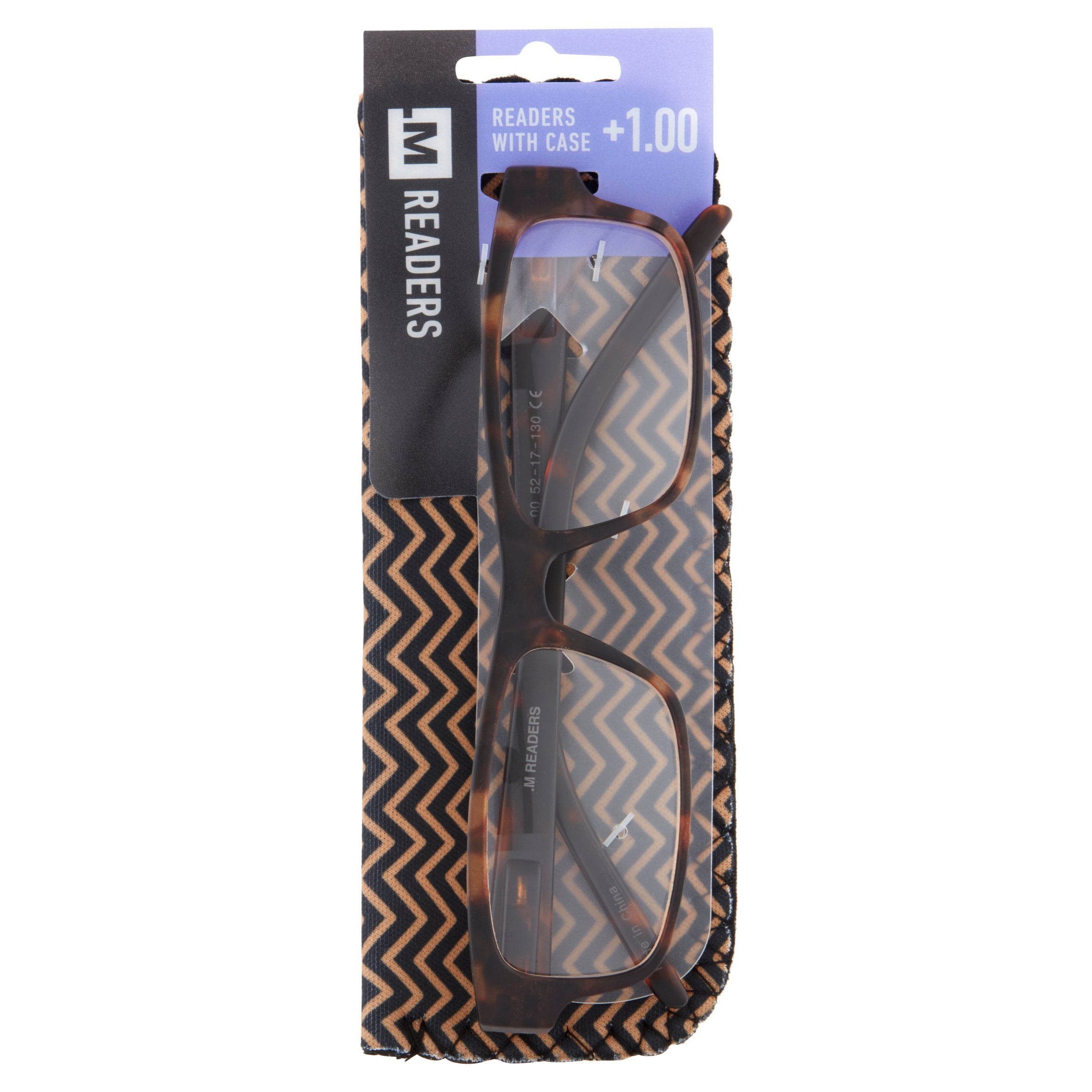 M Readers +1.00 Readers with Case