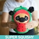 thumbnail image 3 of Peluche Squishmallows Original Prince The Watermelon Pug, 20 cm, 3 of 6