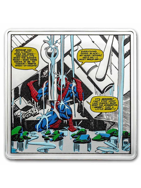 Collectible 2026 Niue 1 oz Silver $2 Marvel: Spider-Man Finds Strength
