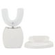 thumbnail image 3 of Cepillo de dientes eléctrico Cepillo de dientes automático de silicona Herramienta de limpieza de dientes para uso doméstico Blanco, 3 of 5