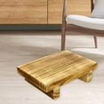 thumbnail image 6 of Wooden Bed Stool 25x18x7cm indoor and outdoor for Elderly Toilet High Bed Side, 6 of 7