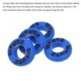 thumbnail image 4 of Uxcell Tennis Vibration Dampener, 8 Pack Round Shock Absorber Blue, 4 of 6