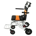 thumbnail image 4 of Folding Wheelchair Lightweight Transport Wheelchair for Adults Transport Wheel Chair, 4 of 12