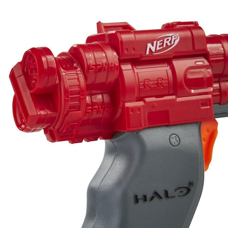 Nerf MicroShots Halo SPNKr Blaster, Fires 1 Dart at a Time