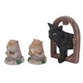 thumbnail image 3 of Adornos de Gopher de resina, simulación de Animal, gato, Gopher, escultura de jardín, decoración, 3 uds., 3 of 8