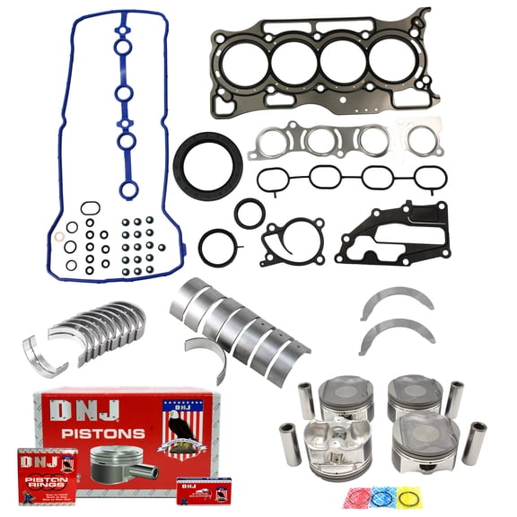 DNJ EK675 Engine Rebuild Kit Fits Cars & Trucks 2012-2019 Nissan Versa 1.6L L4 1598cc 16V DOHC
