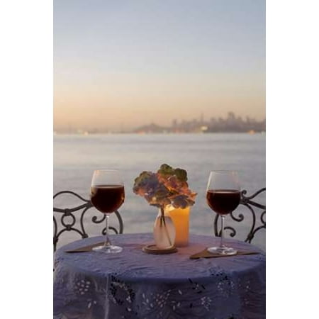 Dream Cache - Dream Cafe Golden Gate Bridge - 69 Poster Print by Alan Blaustein