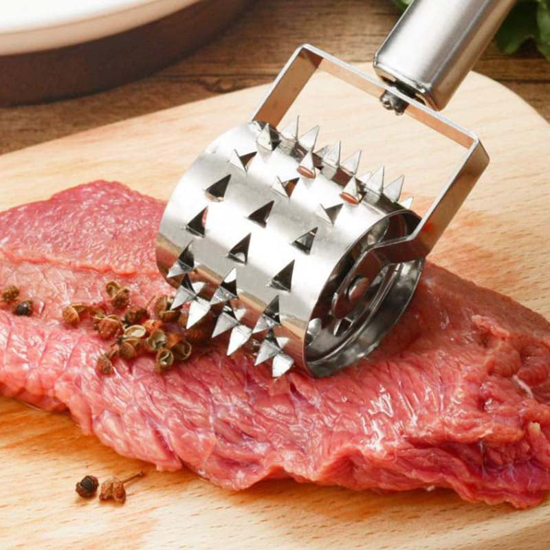 Stainless Steel Beef Steak Pork Fish Meat Hammer Tenderizer Kitchen Tools HOT 