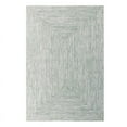 thumbnail image 2 of Superior Two-Toned Braided Indoor/ Outdoor Area Rug, Fog Green/ White, 6' x 9', 2 of 7