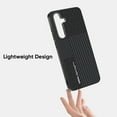 thumbnail image 3 of Stylish Texutre Case Cover for Samsung Galaxy S24+ Plus, Slim Fit [Compatible with Magsafe & Accessories] Shockproof Drop Protection Anti-Scratch Anti-Slip Bumper Rugged Case for Men, Gray, 3 of 6