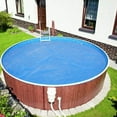 thumbnail image 7 of WYDK 12Mil Solar Pool Cover 12FT Round Solar Blanket for Inground Pool and Above-Ground Swimming Pool, Blue (12'), 7 of 7