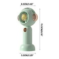 thumbnail image 2 of PLPPYFS Handheld Misting Fan Portable, Mini Handheld Portable 3 Speed Misting Cute Chick USB For Girls Summer Travel Camping Outdoor Sport Hanheld Usb Mini FanMisting Portable, 2 of 3