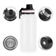 thumbnail image 1 of Termo acero inoxidable 800ml  para deporte Blanco, 1 of 8