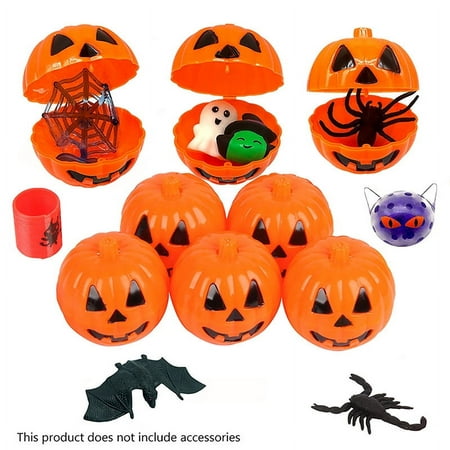 

New Halloween Pumpkin Tricky Box Candy Storage Container Trick or Treat Gifts