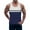 Navy, variant on Men's Casual Workout Gym Active Sports Sleeveless Tank Top(Red,M)