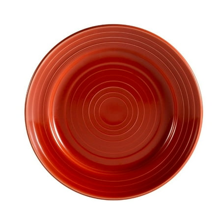 

Color Tango Plate 9 Dia. X 1-1/8 H Porcelain Red 8 packs