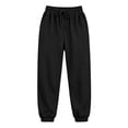 thumbnail image 4 of LckLvx Girls Sweatpants Loose Drawstring Waist Jogger Pants Athletic Running Pants with Pockets, 4 of 8