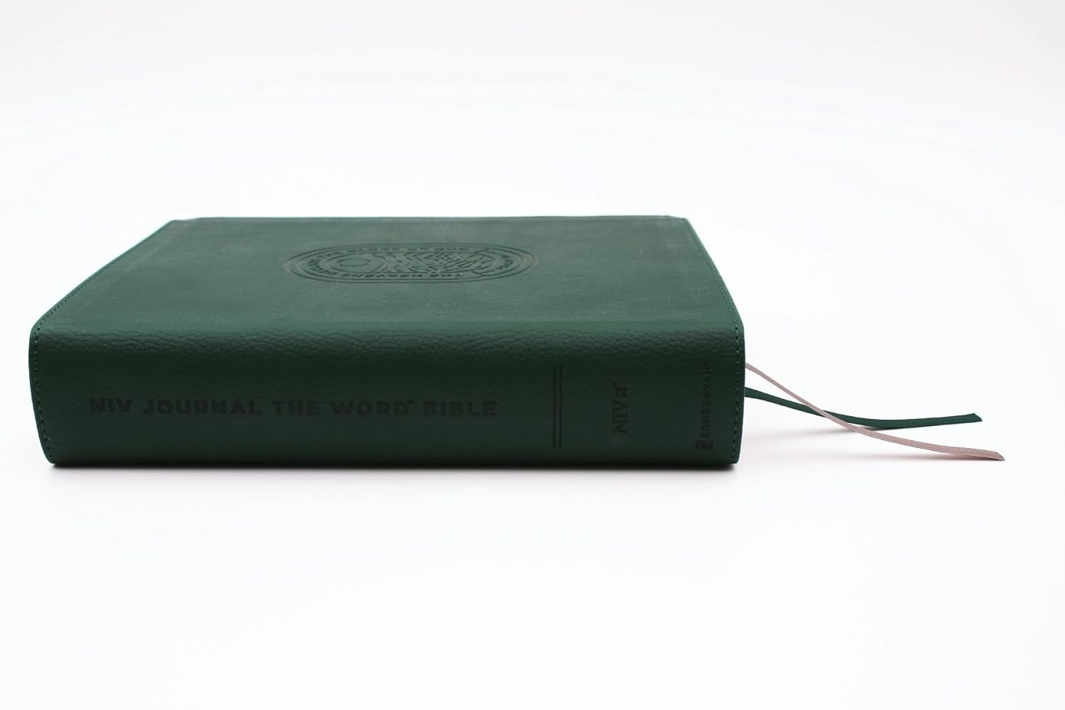 NIV Journal the Word Bible Niv, Journal the Word Bible (Perfect for Note-Taking), Leathersoft, Green, Red Letter, Comfort Print: Reflect, Take Note, (Hardcover)