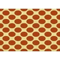 thumbnail image 1 of Ahgly Company Machine Washable Indoor Rectangle Transitional Chrome Gold Yellow Area Rugs, 2' x 5', 1 of 7