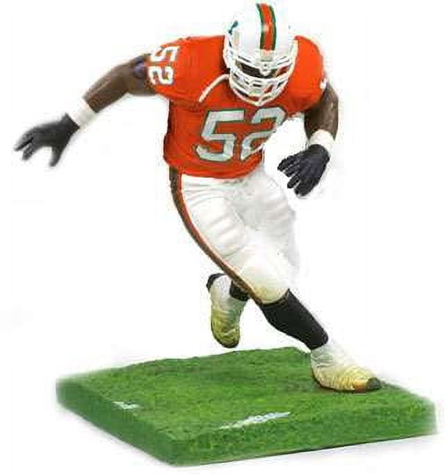 McFarlane NFL/NCAA University of Miami good Ray Lewis figure