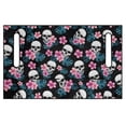 thumbnail image 2 of Uourmeti Floral Skull in Jungle Golf Cart Seat Covers with Front Pockets, Fit for Golf Club Car Club Car Seat Suitable for Club Car DS Precedent Club Car Seats, 2 of 8