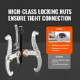 thumbnail image 2 of KFFKFF Puller Kit, Comprising 3", 4", 6", 8" Gear Pullers, 3 Jaw Gear Bearing Flywheel Pulley Extractor, 2 or 3 Reversible Jaws Wheel Puller, Functioning Vertically and Horizontally, 2 of 9