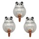 thumbnail image 1 of Dispositivo automático de riego de flores con diseño de panda, inserto de maceta con autorriego, regulador de humedad del suelo, bebedero transparente para plantas., 1 of 8