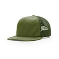 thumbnail image 2 of Richardson - Rouge Wide Set Mesh Cap - 935 - Olive - Size: Adjustable, 2 of 5