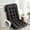 Black, variant on Konghyp Solid Color Cushion Office Cushion Comfortable Thickened Recliner Rocking Chair Cushion Multi-Purpose Floor Pillow for Relaxing, Stylish Soft Seating Experience