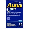 PM Pain Reliever & Nighttime Sleep Aid Caplets ‐ 20 Count (Pack of 20)
