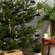thumbnail image 4 of Juego de Bolas Navideñas Antiguas, Azul Oscuro, 6 Piezas, 8 Cm (3,15 Pulgadas), Adornos de Pvc, Caja Colgante | Kit de Bolas Colgantes para Decoración Navideña, 4 of 6